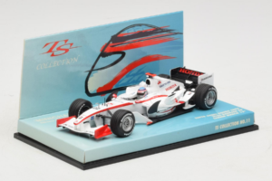 Super Aguri SA05 Honda #22 T. Sato 1st GP Bahrain 2006 Minichamps 1:43 518064322 Metall - pilt 2/5