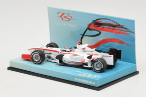 Super Aguri SA05 Honda #22 T. Sato 1st GP Bahrain 2006 Minichamps 1:43 518064322 Metall - pilt 3/5