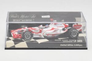 Super Aguri Honda SA06 #22 T. Sato Japanese GP 2006 Minichamps 1:43 400060122 Metall - pilt 5/5