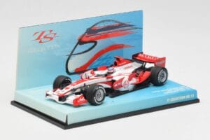 Super Aguri Honda SA07 #22 T. Sato Race Car 2007 Minichamps 1:43 518074322 Metall - pilt 2/5
