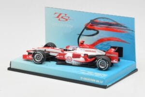 Super Aguri Honda SA07 #22 T. Sato Race Car 2007 Minichamps 1:43 518074322 Metall - pilt 3/5