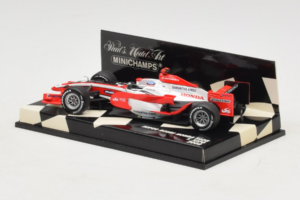 Super Aguri SA08 Honda #18 T. Sato F1 2008 Minichamps 1:43 400080018 Metall - pilt 3/5