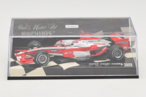 Super Aguri SA08 Honda #18 T. Sato F1 2008 Minichamps 1:43 400080018 Metall - pilt 4/5