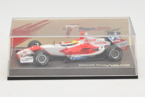 Toyota TF105 #17 R. Schumacher Panasonic Toyota Racing F1 2005 Minichamps 1:43 AM58296 Metall - pilt 4/5