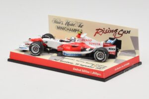 Toyota TF107 #12 J. Trulli Showcar 2007 Minichamps 1:43 403070082 Metall - pilt 3/5