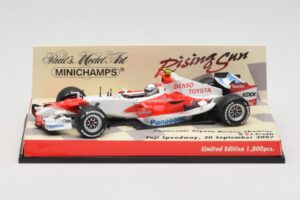 Toyota TF107 #12 J. Trulli Showcar 2007 Minichamps 1:43 403070082 Metall