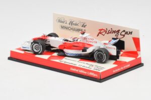 Toyota TF107 #12 J. Trulli F1 2007 Minichamps 1:43 403080081 Metall - pilt 3/5