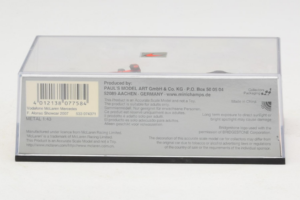 McLaren MP4-22 Mercedes #1 F. Alonso Vodafone McLaren Showcar F1 2007 Minichamps 1:43 533074371 Metall - pilt 5/5