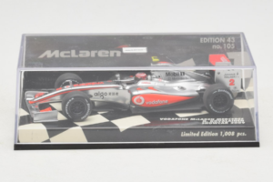 McLaren MP4-24 Mercedes #2 H. Kovalainen Vodafone McLaren Showcar F1 2009 Minichamps 1:43 530094372 Metall - pilt 4/5