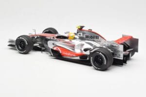 McLaren MP4-22 Mercedes #2 L. Hamilton 2007 Dealer Edition Minichamps 1:18 530071802 Metall - pilt 5/6