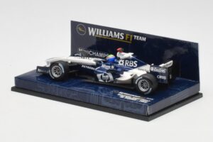 Williams FW27 BMW #7 M. Webber F1 2005 Minichamps 1:43 400050007 Metall - pilt 3/5