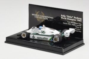 Williams FW08 #6 K. Rosberg F1 World Champion 1982 Minichamps 1:43 436820106 Metall - pilt 2/4