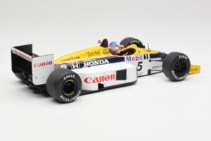 Williams FW11 Honda #5 N. Mansell F1 1986 MCG 1:18 MCG18627F Metall - pilt 2/6