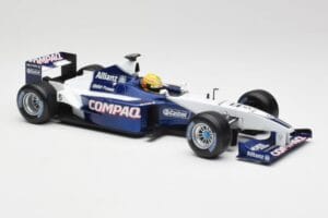 Williams FW23 #5 R. Schumacher F1 2001 Hot Wheels 1:18 50200 Metall - pilt 4/6