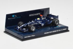 Williams FW27C BMW #7 M. Webber Test Car F1 2005 Minichamps 1:43 400050109 Metall - pilt 2/5