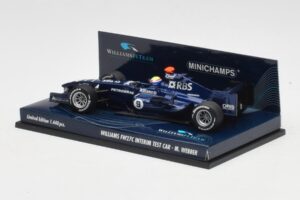 Williams FW27C BMW #7 M. Webber Test Car F1 2005 Minichamps 1:43 400050109 Metall - pilt 3/5