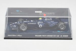 Williams FW27C BMW #7 M. Webber Test Car F1 2005 Minichamps 1:43 400050109 Metall - pilt 5/5