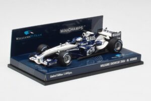 Williams FW28 M. Webber Showcar F1 2006 Minichamps 1:43 400060079 Metall - pilt 2/5