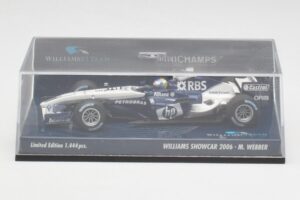 Williams FW28 M. Webber Showcar F1 2006 Minichamps 1:43 400060079 Metall - pilt 5/5