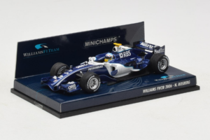 Williams FW28 Cosworth #10 N. Rosberg Williams F1 Team 2006 Minichamps 1:43 400060010 Metall - pilt 2/5