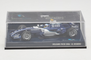 Williams FW28 Cosworth #10 N. Rosberg Williams F1 Team 2006 Minichamps 1:43 400060010 Metall - pilt 4/5