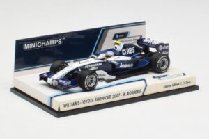 Williams FW29 N. Rosberg F1 Showcar 2007 Minichamps 1:43 400070086 Metall - pilt 3/5