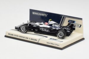 Williams FW30 K. Nakajima F1 Showcar Version 1 2008 Minichamps 1:43 400080078 Metall - pilt 2/5