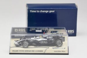 Williams FW30 N. Rosberg F1 Showcar 2008 Minichamps 1:43 403080077 Metall - pilt 2/4