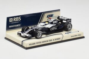Williams FW30 N. Rosberg F1 Showcar 2008 Minichamps 1:43 403080077 Metall - pilt 3/4