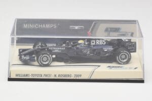 Williams FW31 Toyota #16 N. Rosberg F1 2009 Minichamps 1:43 400080207-M1 Metall - pilt 4/4