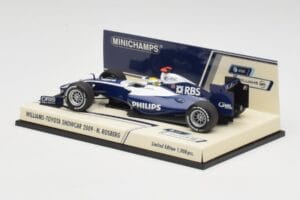 Williams FW31 N. Rosberg F1 Showcar 2009 Minichamps 1:43 400090086 Metall - pilt 3/4