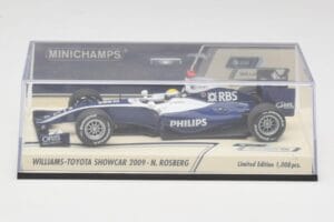 Williams FW31 N. Rosberg F1 Showcar 2009 Minichamps 1:43 400090086 Metall - pilt 4/4
