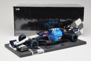 Williams FW43B Mercedes #63 G. Russell Belgian GP 2021 Minichamps 1:18 117211363 Vaik - pilt 7/7