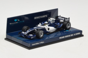 Williams FW28 Cosworth #10 N. Rosberg Williams F1 Team Showcar 2006 Minichamps 1:43 400060080 Metall - pilt 2/5