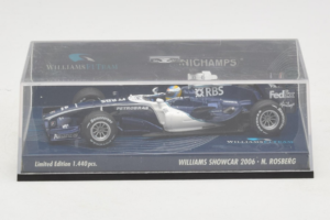 Williams FW28 Cosworth #10 N. Rosberg Williams F1 Team Showcar 2006 Minichamps 1:43 400060080 Metall - pilt 4/5