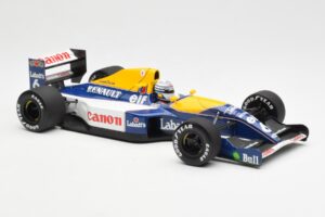 Williams Renault FW14 #6 R. Patrese F1 1991 Minichamps 1:18 100910006 Metall - pilt 6/8