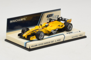 Williams FW29 Toyota A. Wurz Williams F1 Team Showcar 2007 Minichamps 1:43 400070087 Metall - pilt 2/5