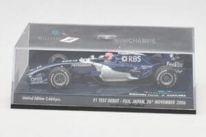 Williams FW28 Toyota K. Nakajima F1 Test Debut 2006 Minichamps 1:43 400060135 Metall - pilt 6/6