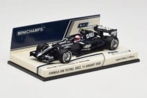 Williams Toyota FW29B K. Nakajima Jerez Test 14 Jaanuar 2008 Minichamps 1:43 400080108 Metall - pilt 2/5