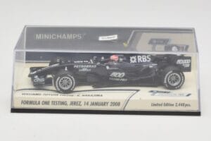 Williams Toyota FW29B K. Nakajima Jerez Test 14 Jaanuar 2008 Minichamps 1:43 400080108 Metall - pilt 5/5