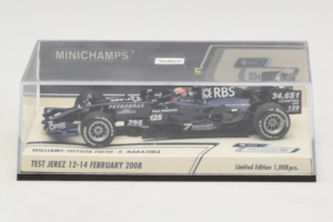Williams FW30 Toyota #8 K. Nakajima Test Jerez Feb 2008 Minichamps 1:43 400080208 Metall - pilt 4/5