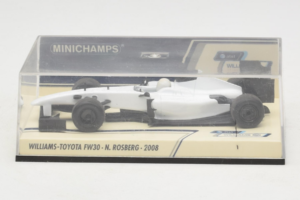 Williams FW30 Toyota #7 N. Rosberg Prototype F1 2008 Minichamps 1:43 400080007 Metall - pilt 4/5