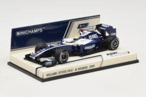 Williams FW31 Toyota #16 N. Rosberg F1 2009 Minichamps 1:43 400090016 Metall - pilt 2/5