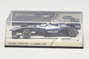 Williams FW31 Toyota #16 N. Rosberg F1 2009 Minichamps 1:43 400090016 Metall - pilt 4/5