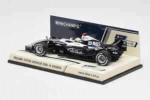 Williams FW30 Toyota Showcar #16 N. Rosberg F1 2008 Minichamps 1:43 400080077 Metall - pilt 3/5