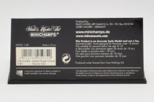 Dallara F301 Mugen Honda T. Sato Macau GP Winner 2001 Minichamps 1:43 518014306 Metall - pilt 4/5