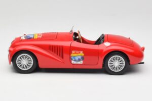 Ferrari 166 MM Barchetta Punane Hot Wheels 1:18 B6054 Metall - pilt 4/8