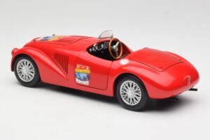 Ferrari 166 MM Barchetta Punane Hot Wheels 1:18 B6054 Metall - pilt 7/8