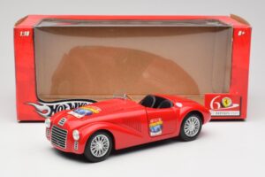 Ferrari 166 MM Barchetta Punane Hot Wheels 1:18 B6054 Metall - pilt 8/8