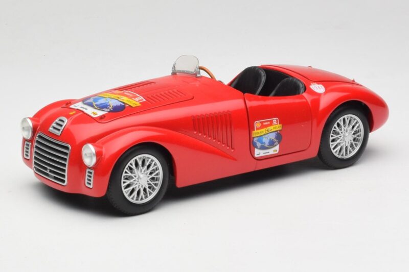 Ferrari 166 MM Barchetta Punane Hot Wheels 1:18 B6054 Metall